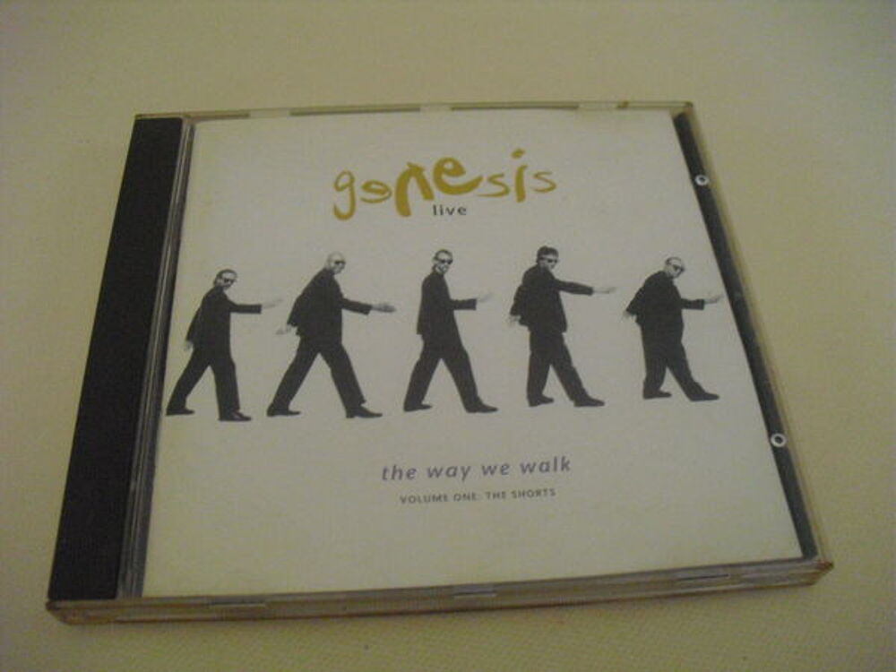 CD GENESIS LIVE "the way we walk" CD et vinyles
