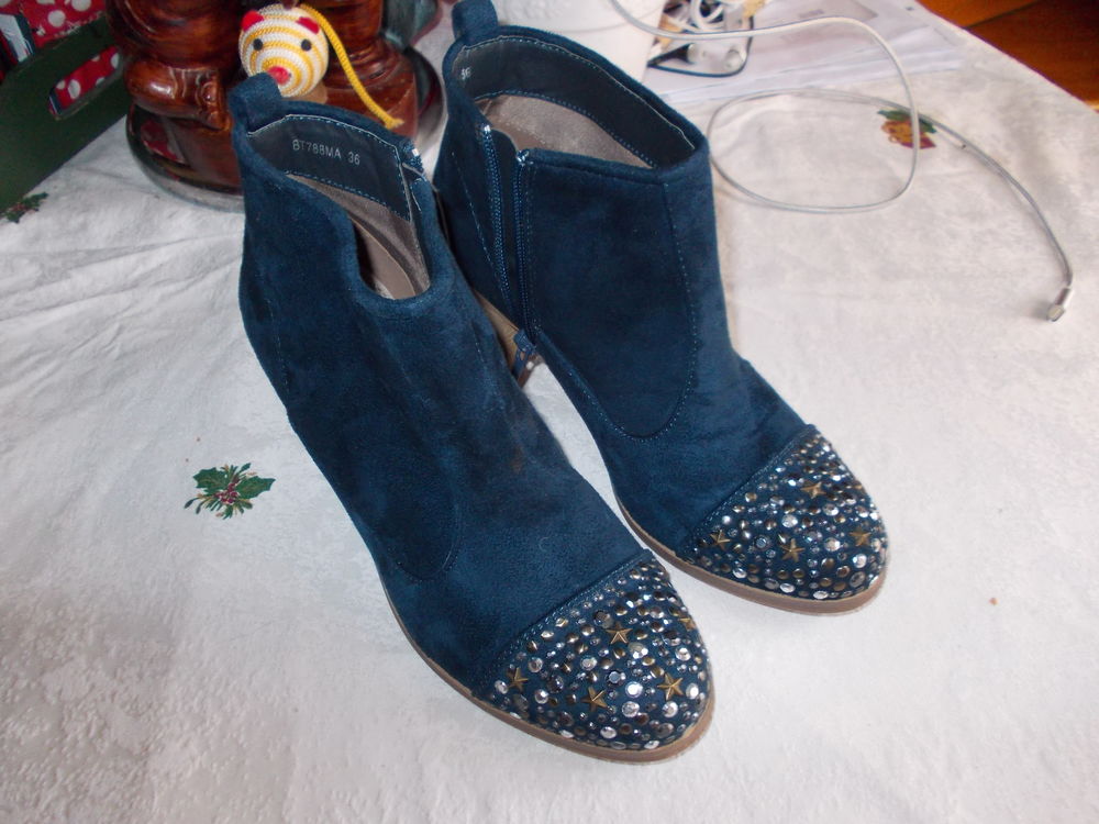 bottes n daim Chaussures