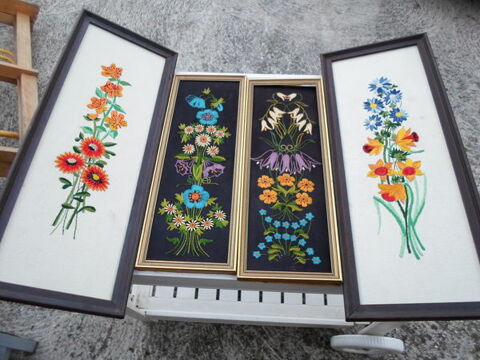 lot de tableaux canevas tisses 55 Am�lie-les-Bains-Palalda (66)