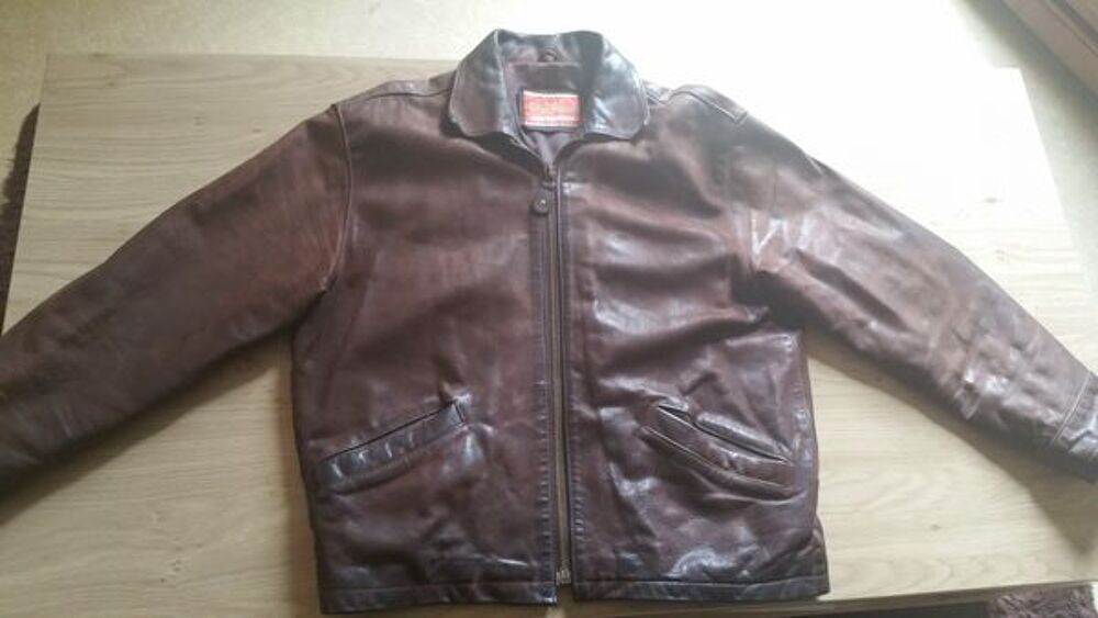 Blouson cuir homme Vêtements