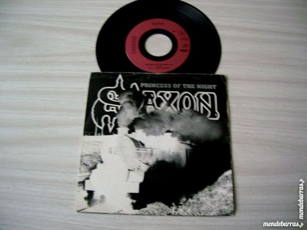 45 TOURS SAXON Princess of the night CD et vinyles