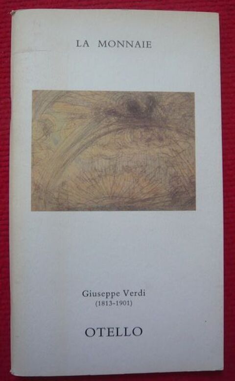 Programme de Otello au Thtre royal de La Monnaie (1994) 30 Sucy-en-Brie (94)