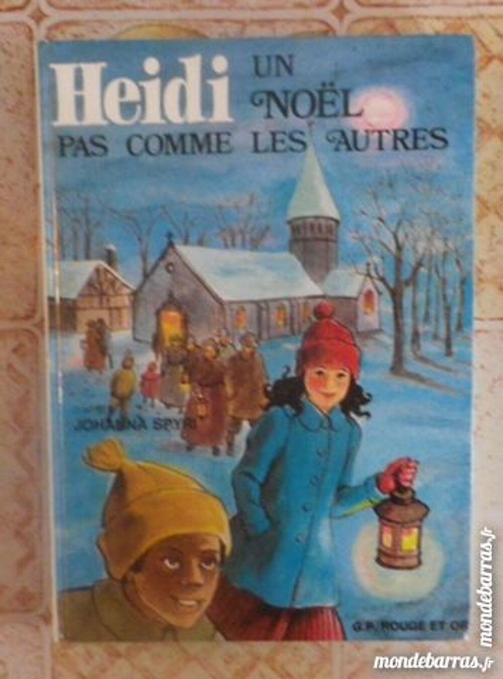 LOT 2 HEIDI GP ROUGE ET OR (NOEL/MAISON ENCHANTEE Livres et BD