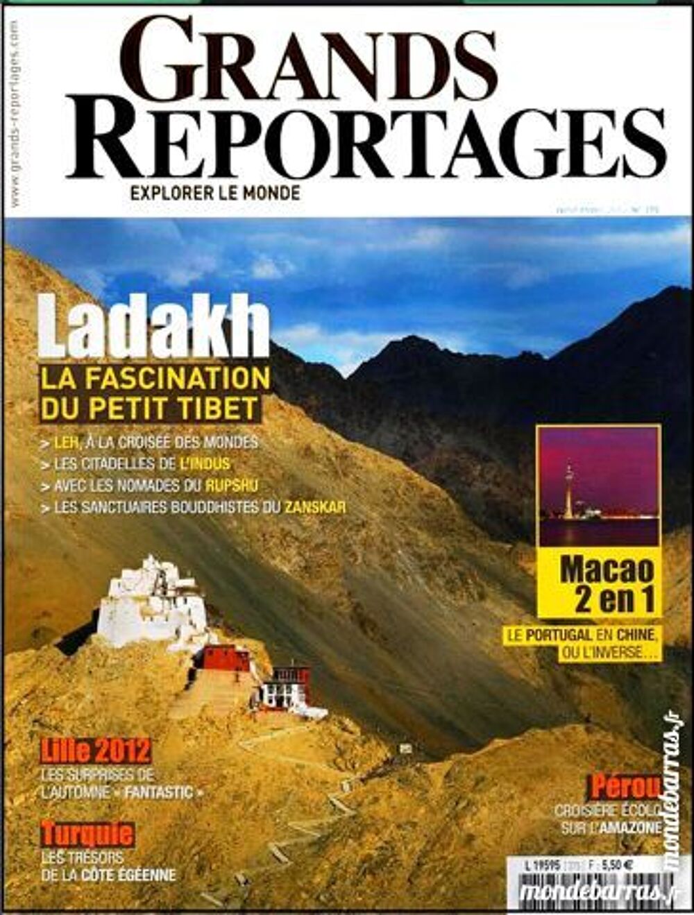 TIBET - LHASSA - LADAKH - GEO / les-livres-de-jac Livres et BD