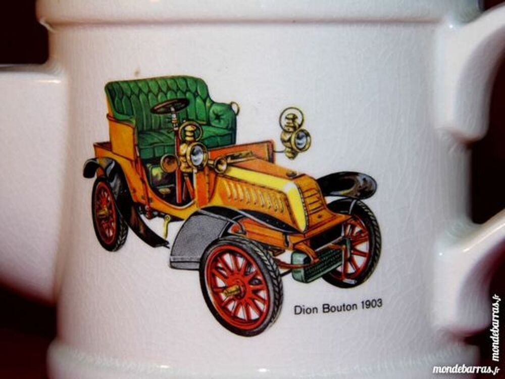 Pot barbier coiffeur savon barbe blaireau vintage Décoration