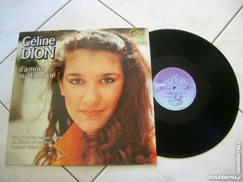 MAXI 45 TOURS CELINE DION D'amour ou d'amitié 165 Nantes (44)