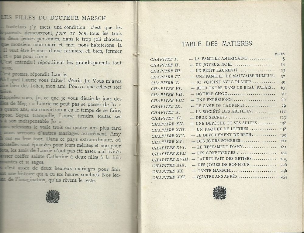 1 livre , les quatre filles du docteur marsh 1923 Livres et BD