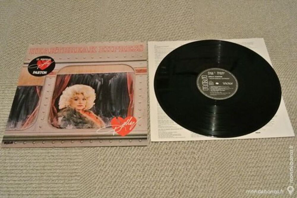 Dolly Parton - Heatrbreak express CD et vinyles