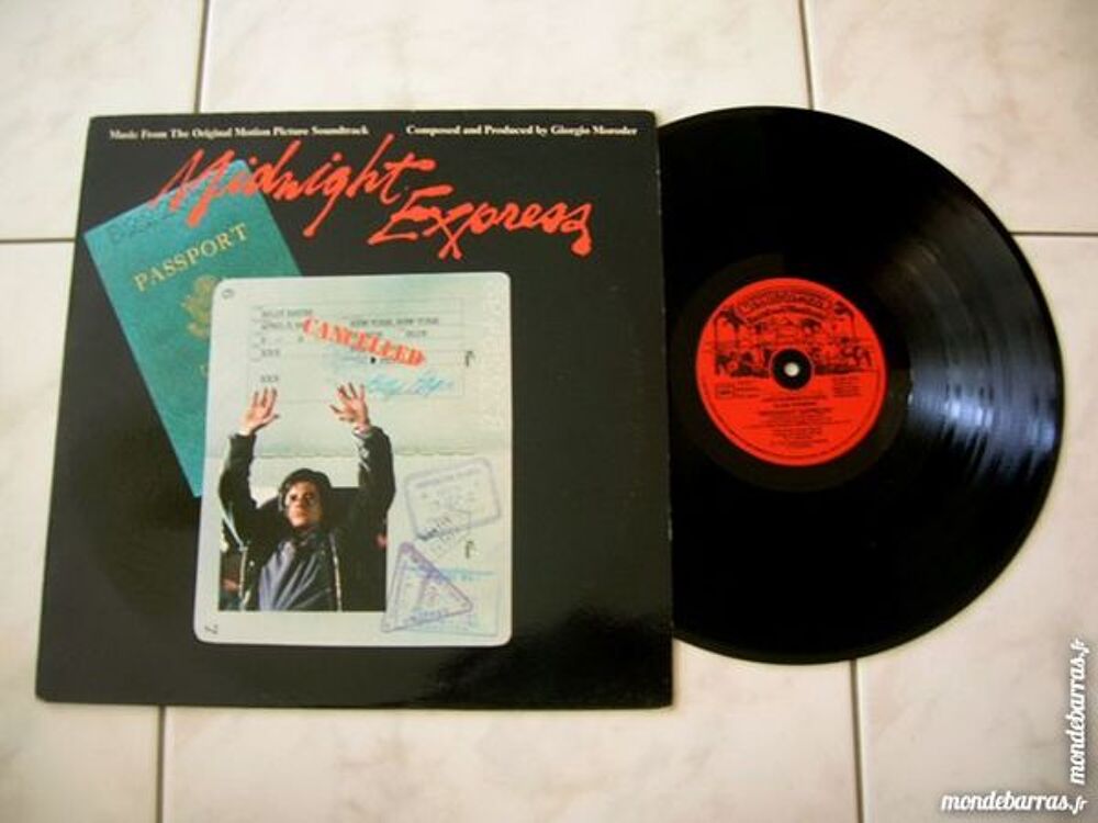 33 TOURS MIDNIGHT EXPRESS - Giorgio Moroder - BOF CD et vinyles