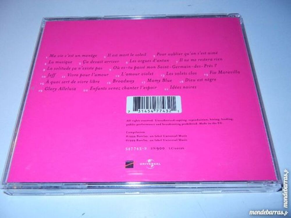 nicoletta CD et vinyles