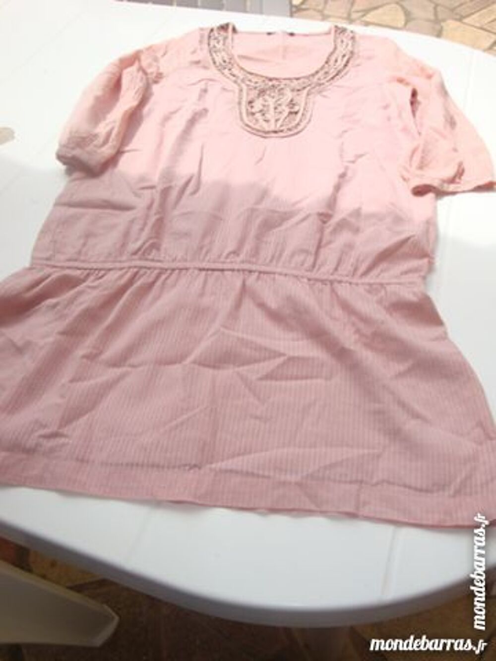 Tunique fantaisie rose Vêtements