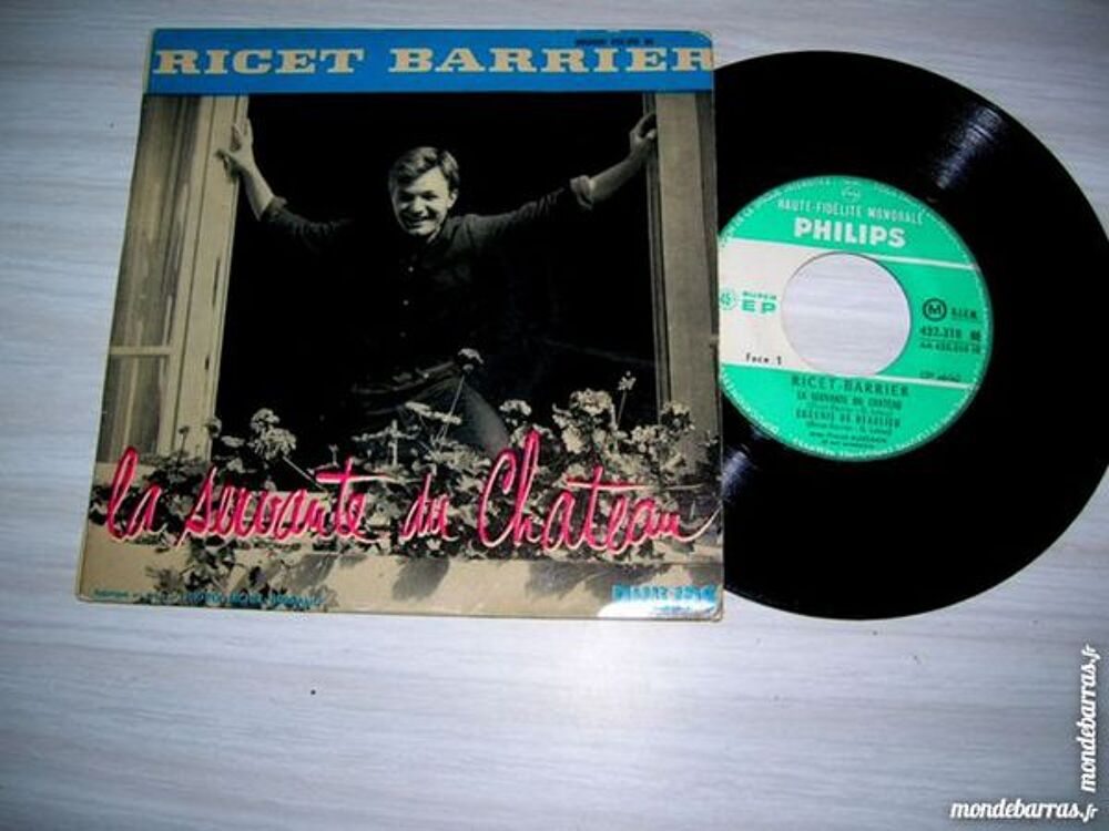 EP RICET BARRIER La servante du chateau ------------ CD et vinyles