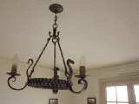 2 lustres en fer forg tresss  la main 150 Bess-sur-Braye (72)