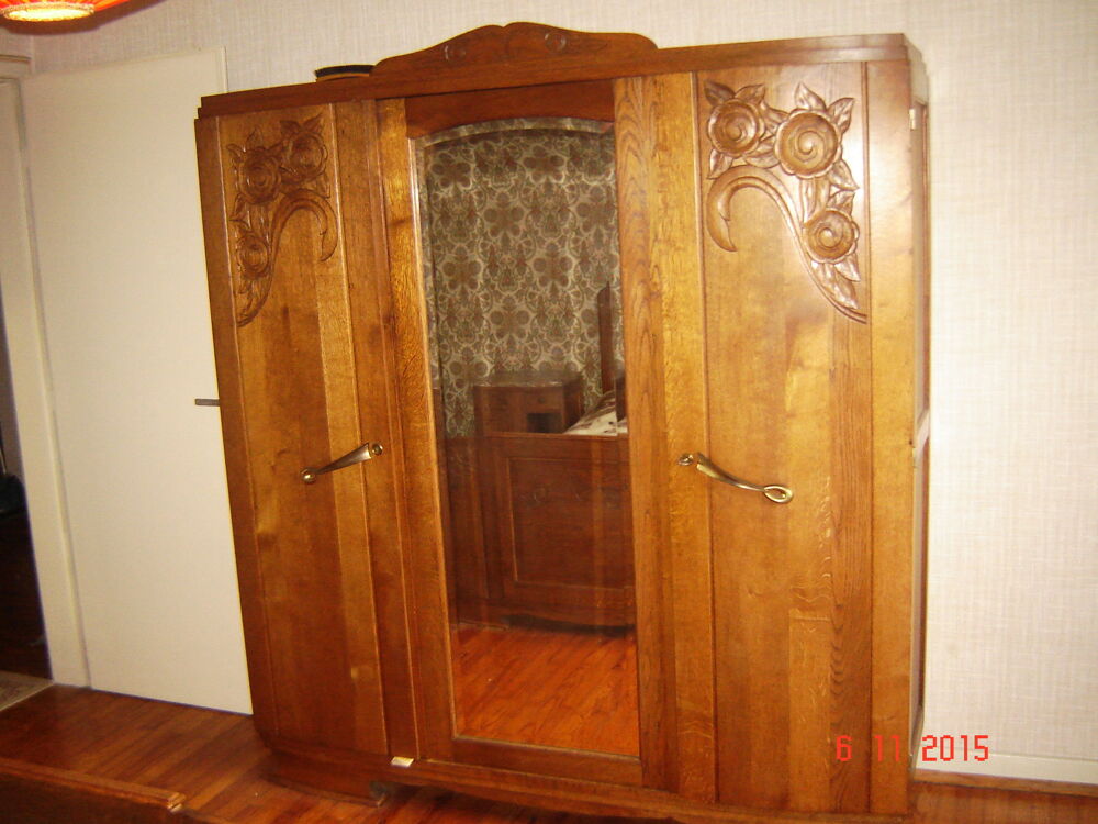 chambre &agrave; coucher chene Meubles