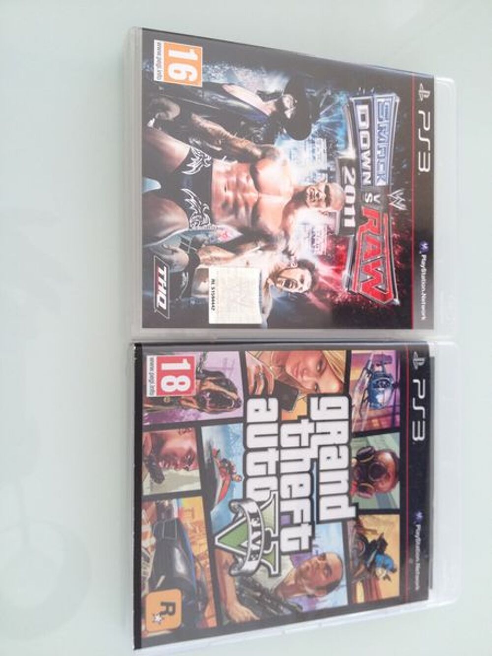 Lot de 2 jeux pour ps Consoles et jeux vidéos
