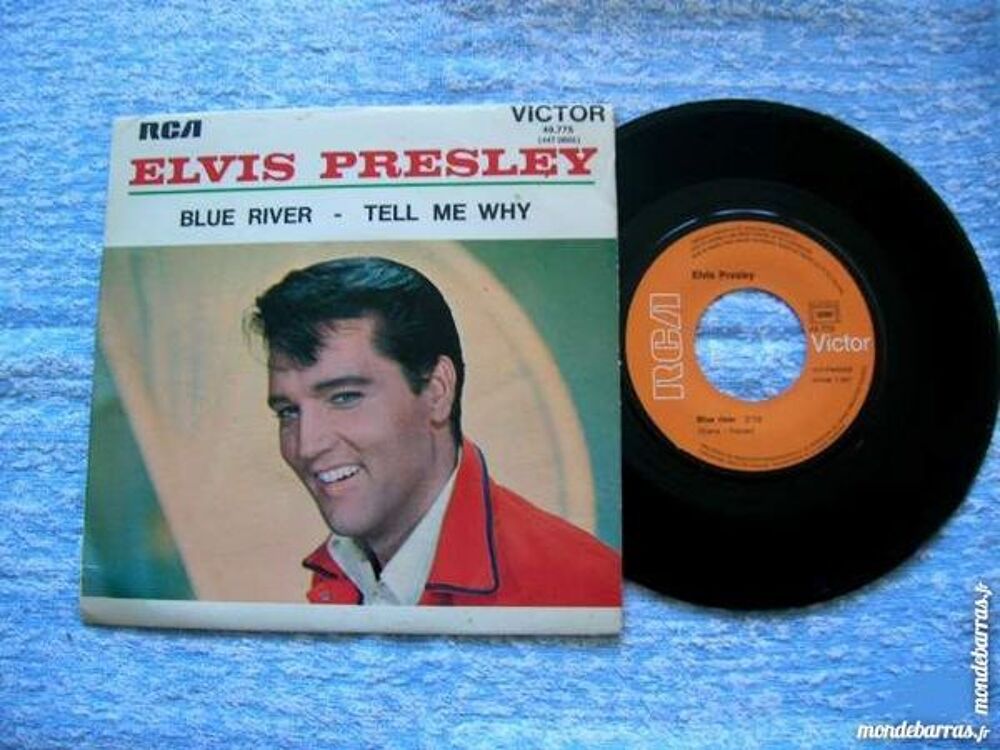 45 TOURS ELVIS PRESLEY Blue river CD et vinyles