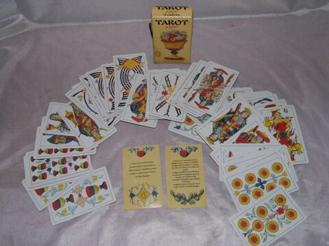 JEU DE TAROT 1860 GAUDAIS NAIPES HERACLIO FOURNIER CARTOMANCIE ESOTERISME 78 CARTES 15 Dunkerque (59)