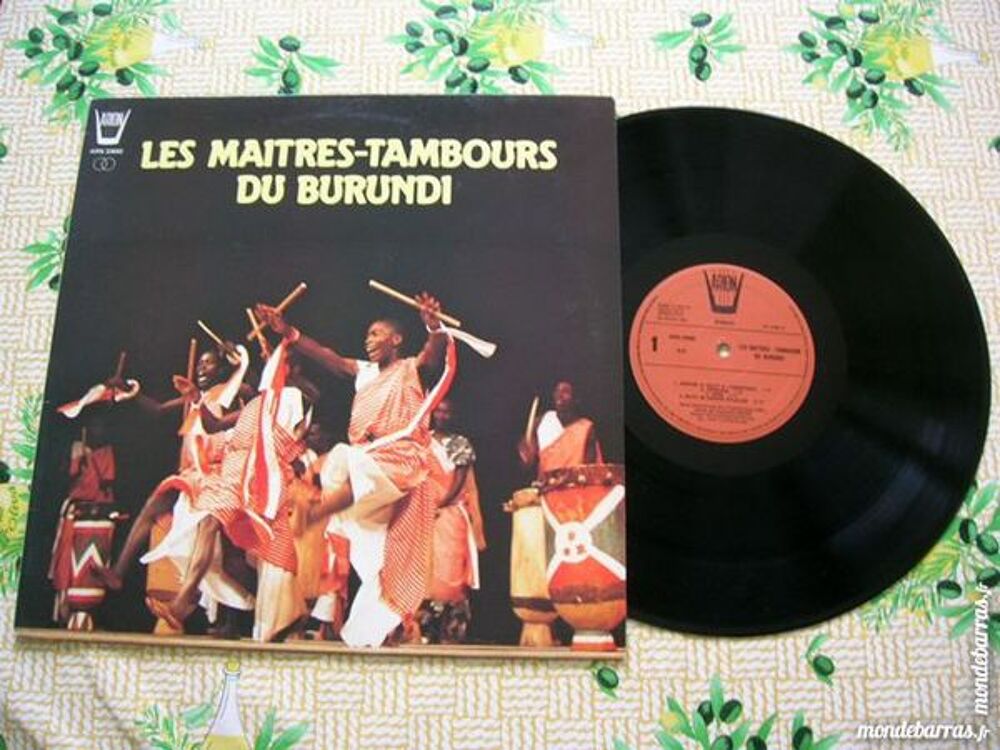 33 TOURS LES MAITRES TAMBOURS du BURUNDI - AFRICA CD et vinyles