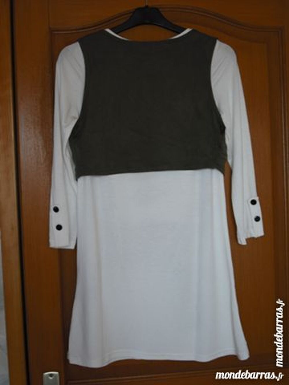 Tee-shirt long avec bol&eacute;ro Vtements