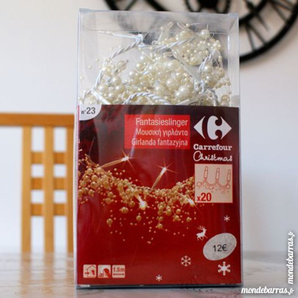 Guirlande de table no&euml;l - Carrefour Décoration