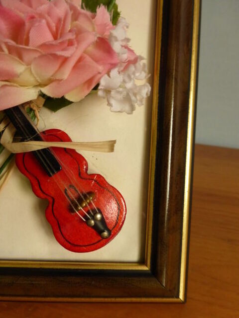 CADRE décor VIOLON avec texte MAMIE - neuf 11 Doussard (74)