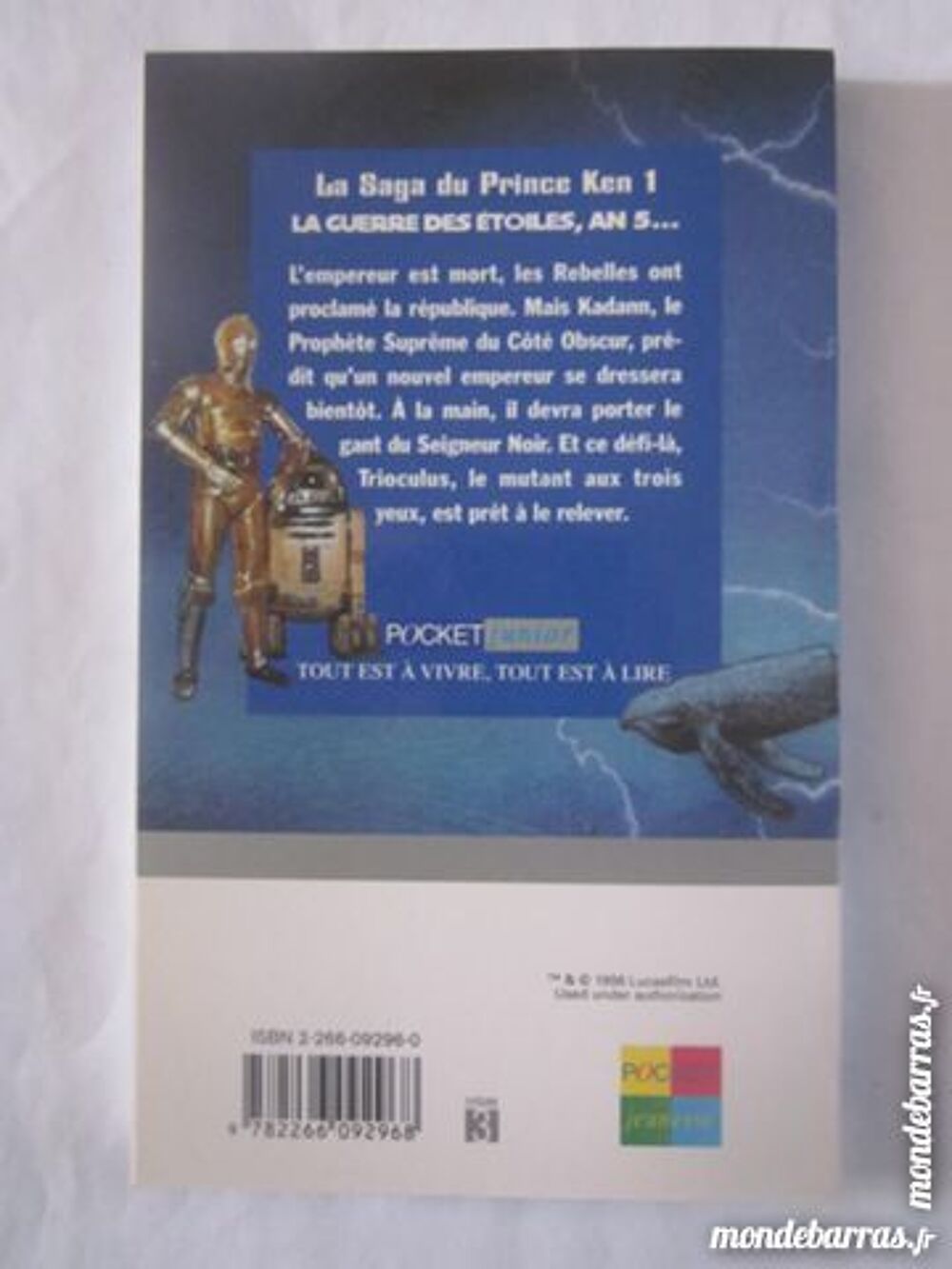 STAR WARS LE GANT DE DARK VADOR - PRINCE KEN 1 Livres et BD
