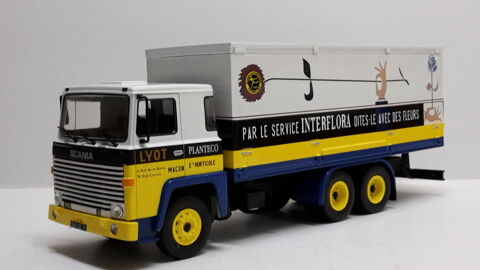 Scania 140 V8 fourgon Interflora 28 Follainville-Dennemont (78)
