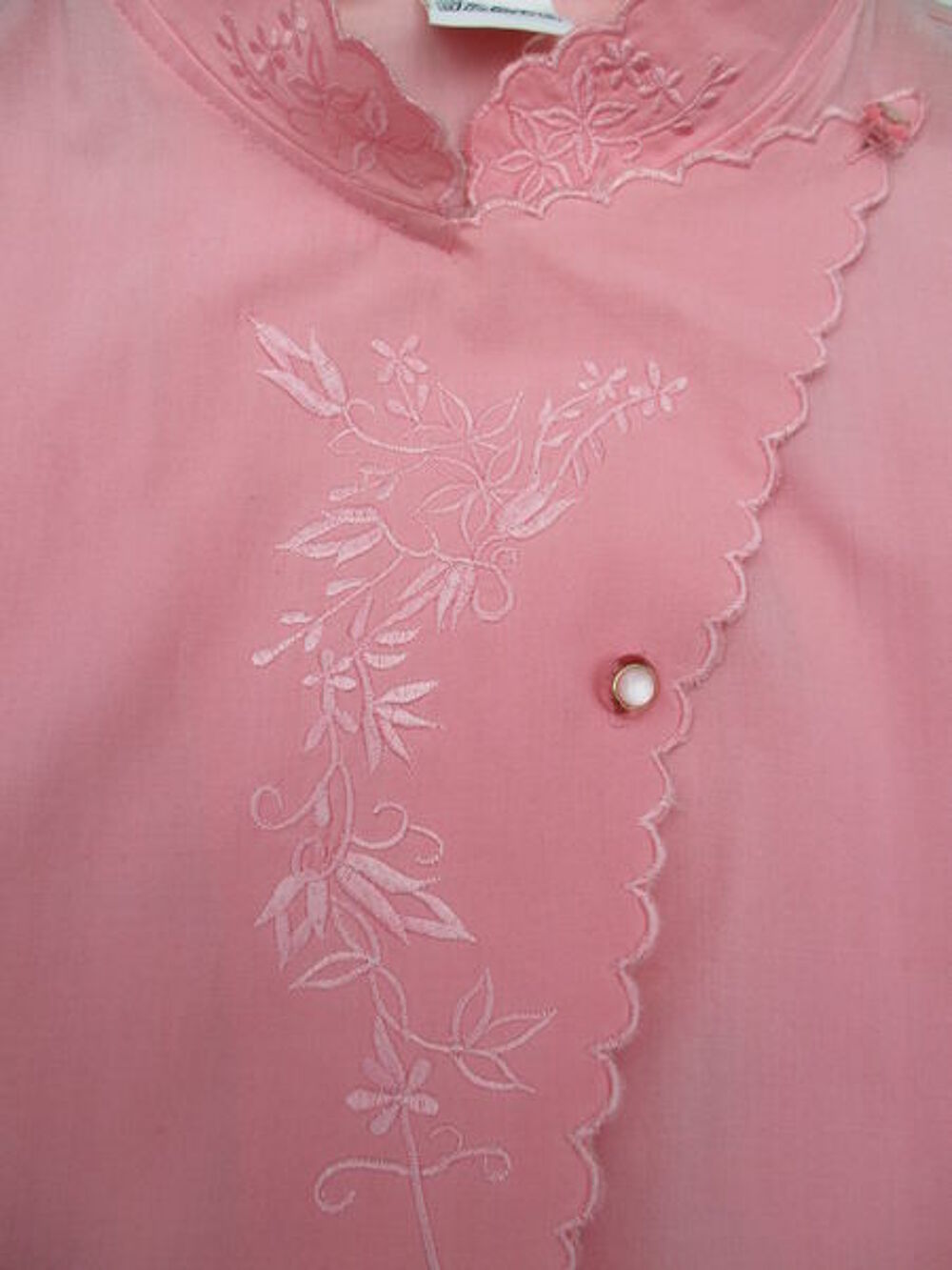chemisier rose T44 manches longues Vêtements