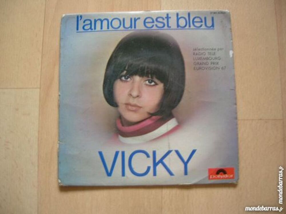 EP VICKY L'amour est bleu (VICKY LEANDROS) - RARE CD et vinyles