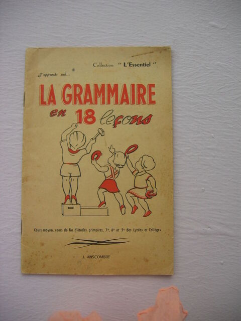  La Grammaire en 18 leçons  de 1956 15 Le Vernois (39)