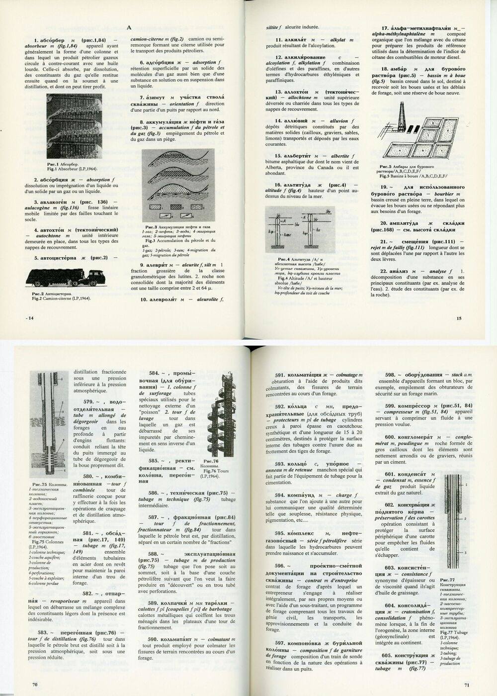 Dictionnaire illustr&eacute; gaz-p&eacute;trole (Ru-Fr) Livres et BD