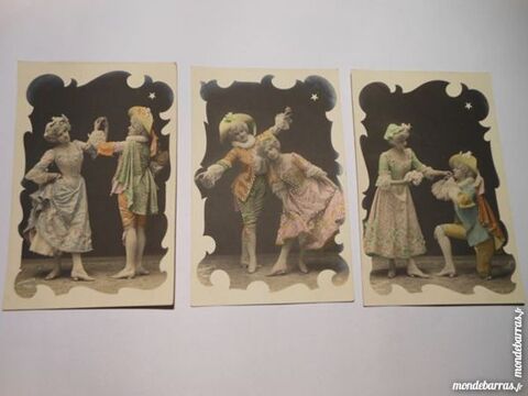 CPA 8 cartes un couple qui danse d'Antthony's N55 8 Grzieu-la-Varenne (69)