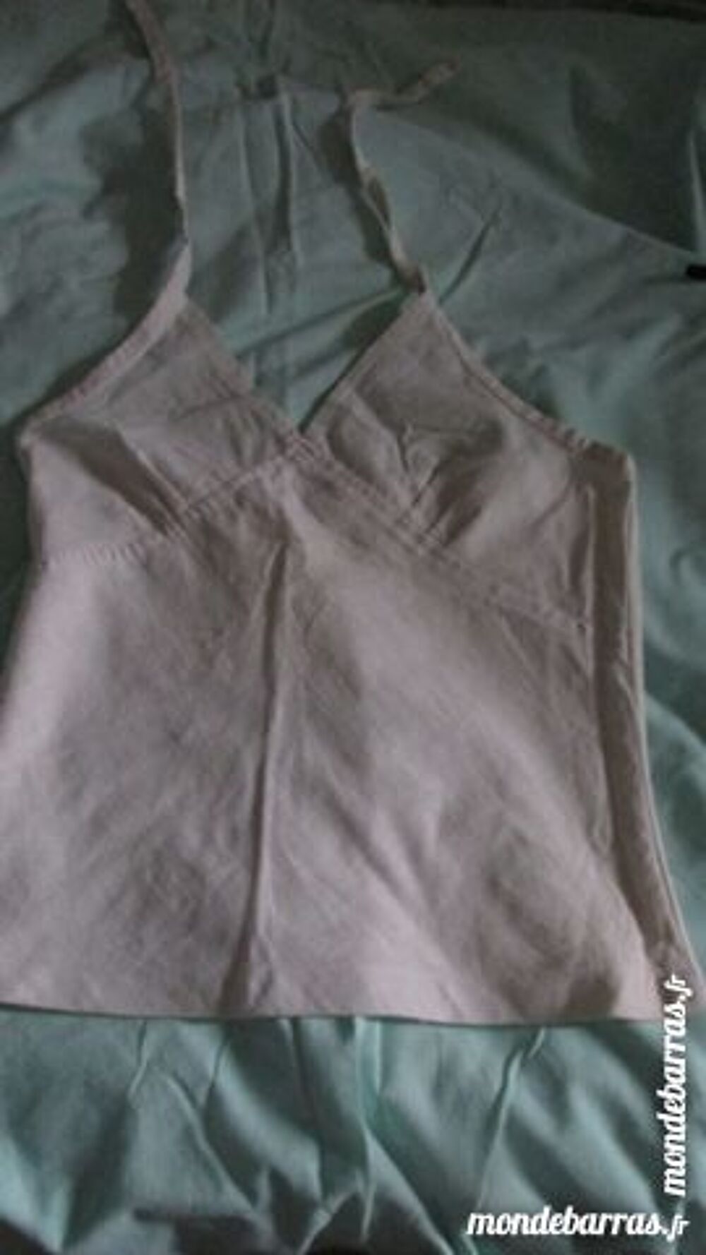 DEBARDEUR DOS NU NOIR ou BEIGE T. L Vêtements