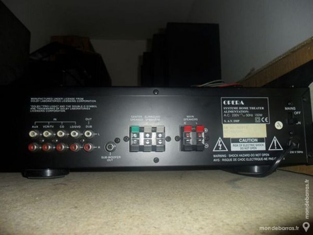 home cin&eacute;ma Audio et hifi