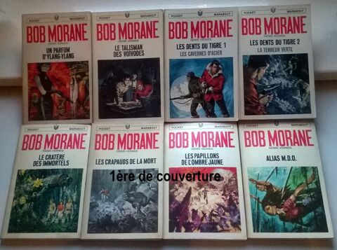 Bob Morane éditions 1967-1968 2 Roncq (59)