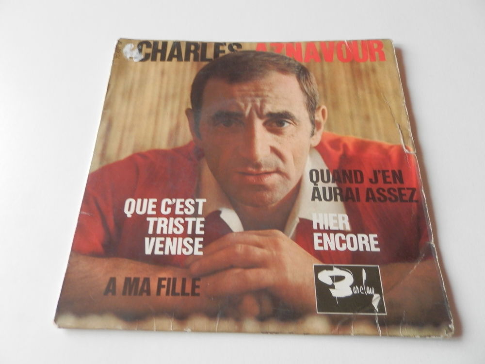 AZNAVOUR CHARLES - que c'est triste venise CD et vinyles