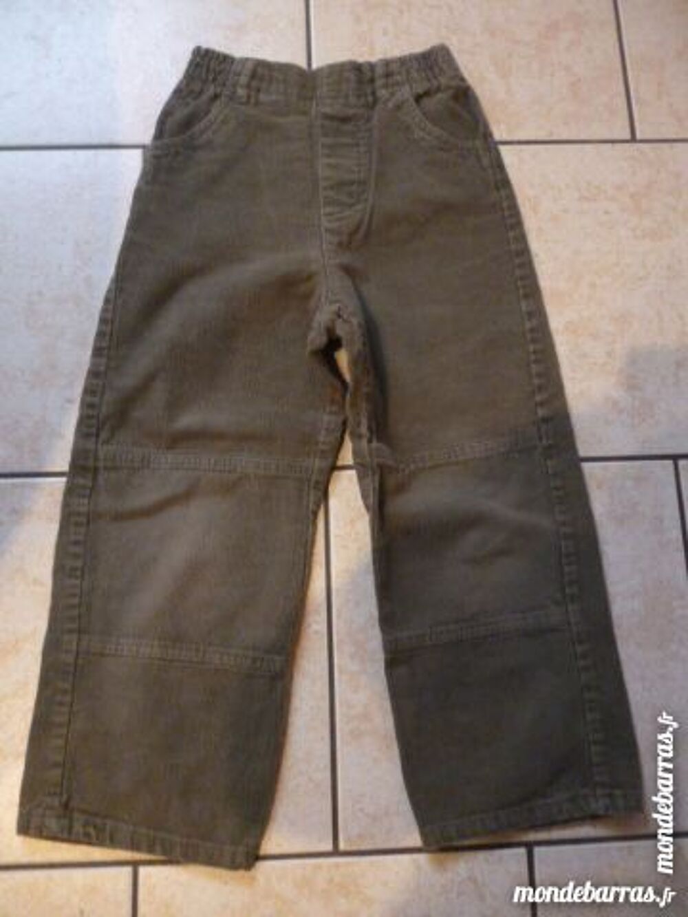 Pantalon gar&ccedil;on Kaki Taille 6 ans Vêtements enfants