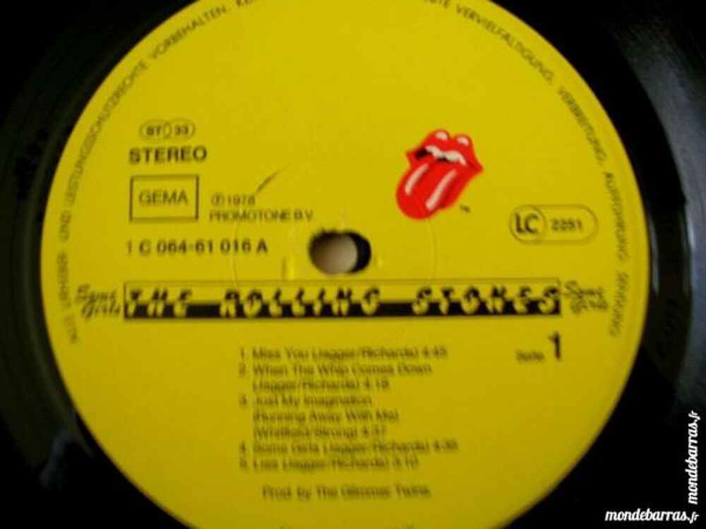 33 TOURS THE ROLLING STONES Some Girls - ORIGINAL CD et vinyles