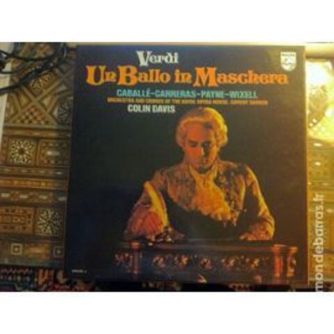 Un bal masqu - Verdi - Coffret intgrale vinyles 30 Paris 15 (75)
