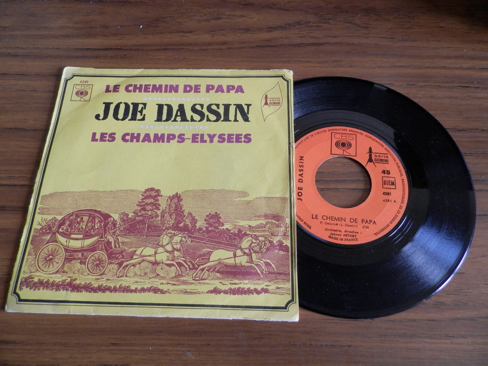 Dassin, Joe - Le chemin de papa - les champs-&eacute;lys&eacute;es CD et vinyles