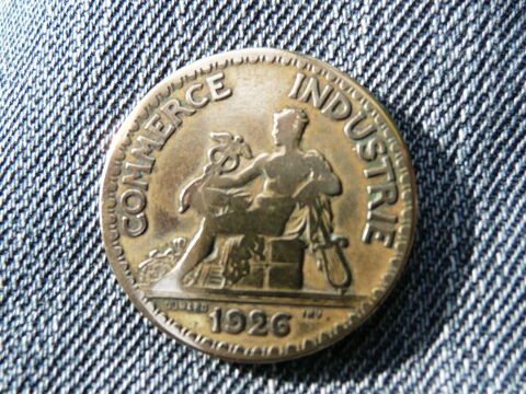 Pièce 2 francs Chambre de Commerce 1926 4 Bordeaux (33)