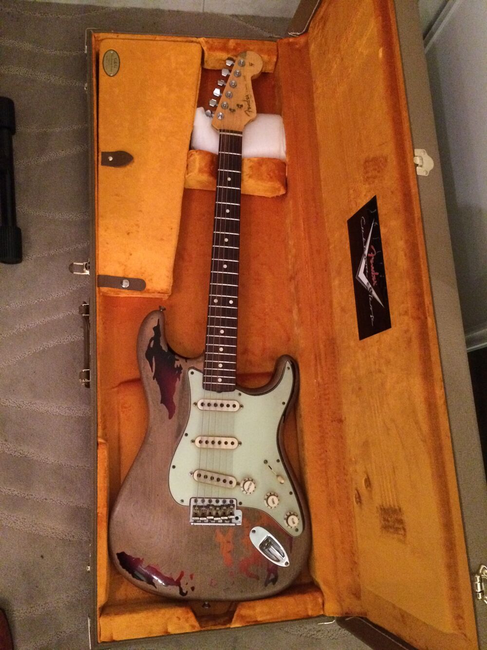 Fender stratocaster Rory Gallagher Instruments de musique