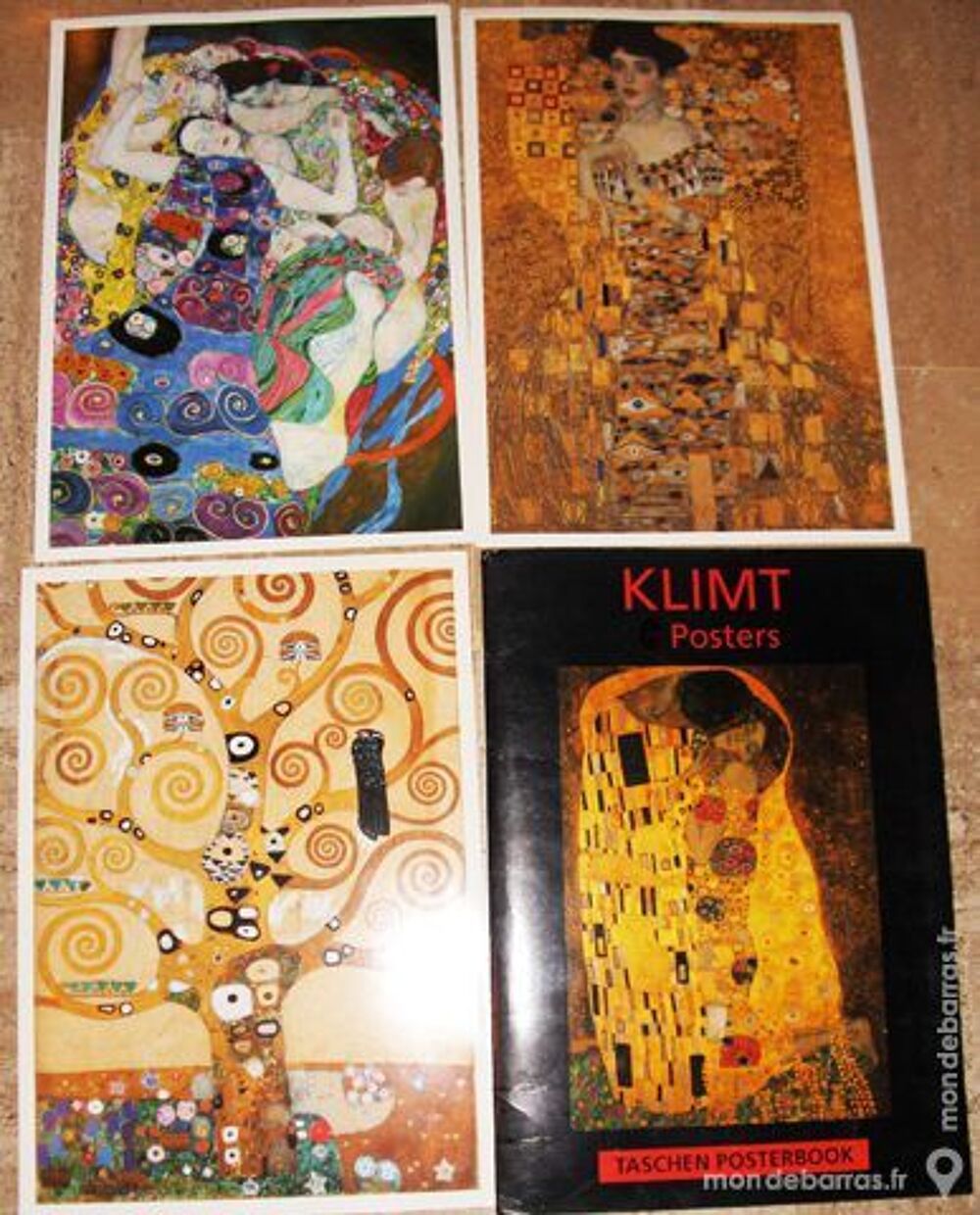 3 R&eacute;pros &laquo; GUSTAV KLIMT &raquo; Décoration