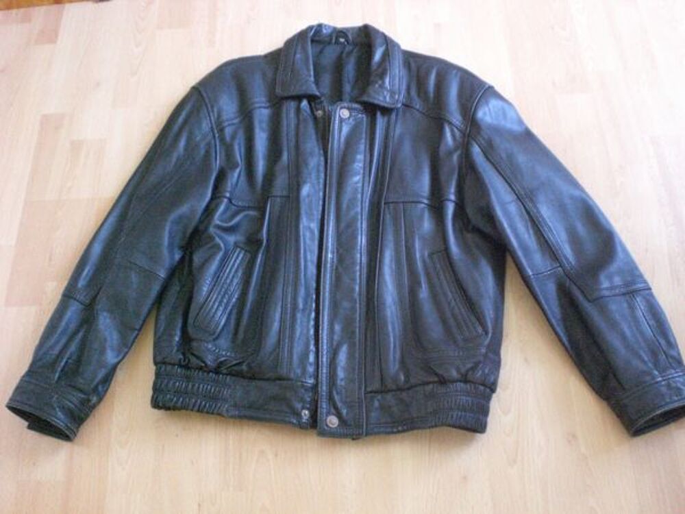 Blouson cuir homme Vêtements