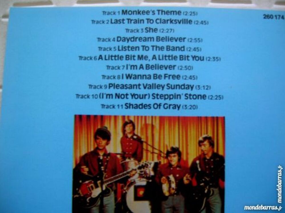 CD THE MONKEES Greatest Hits CD et vinyles