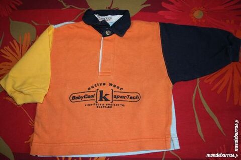 Lot 2 polos marine/blanc 6 mois Garon MIROTON 1 Tournefeuille (31)