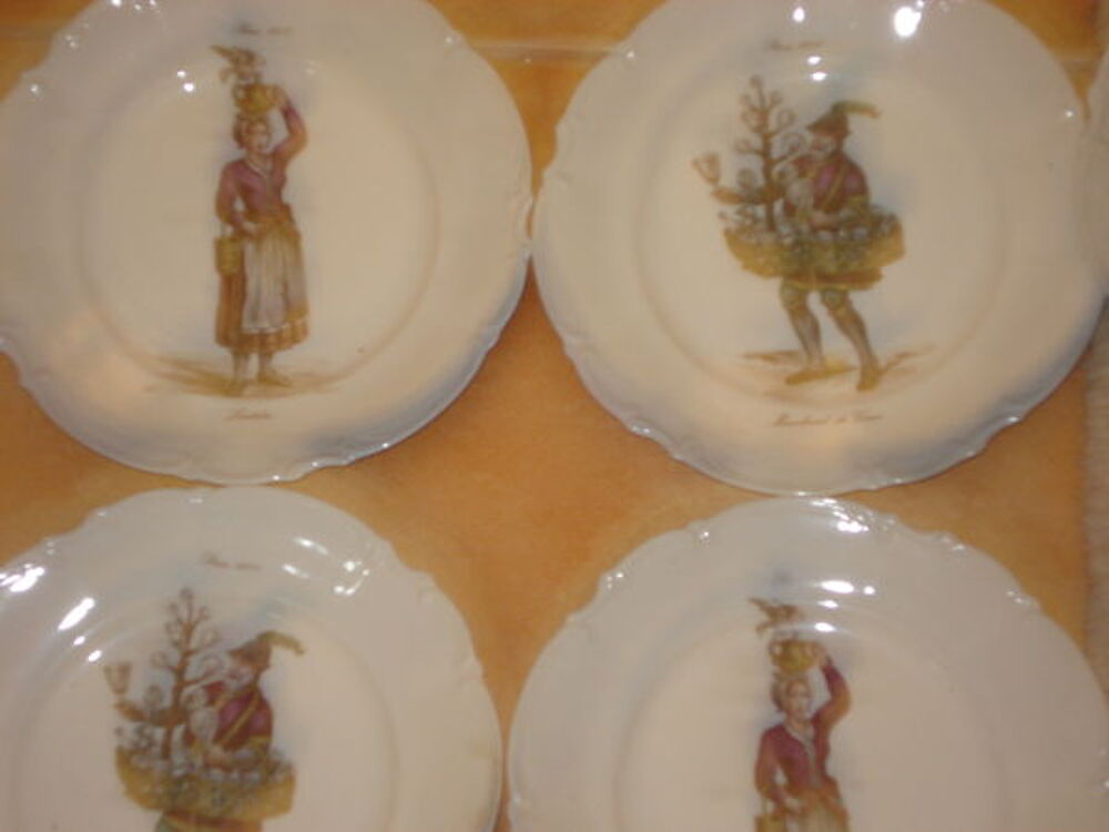 11 ASSIETTE DECORATIVE PORCELAINE DE LIMOGES SOFAFILS Décoration