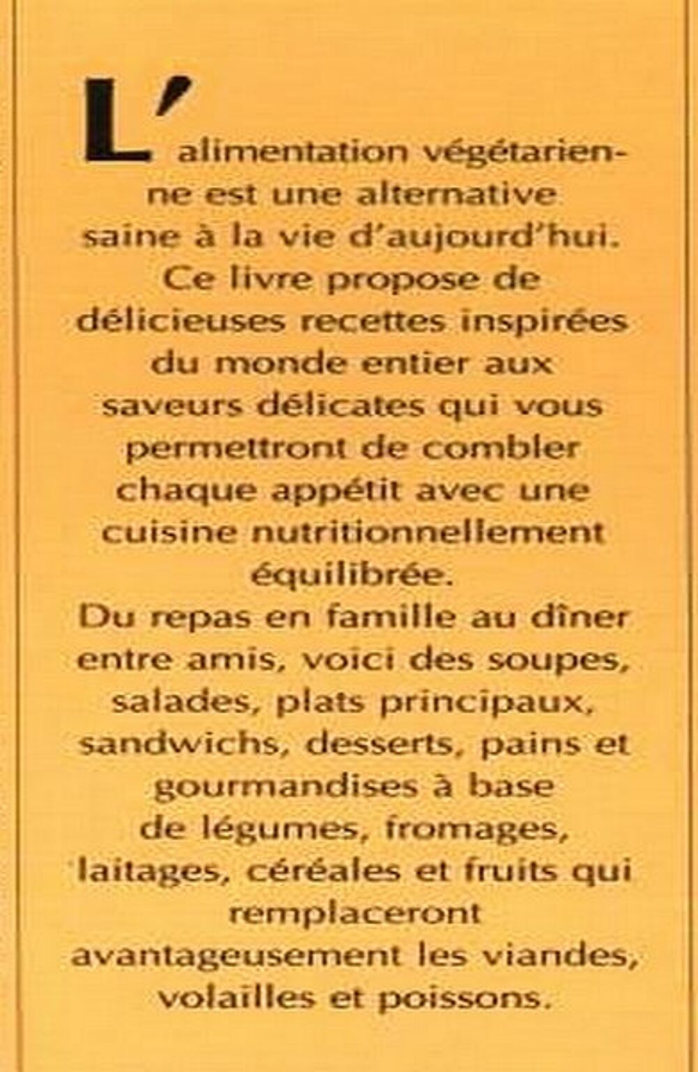 la cuisine v&eacute;g&eacute;tarienne / prixportcompris Livres et BD