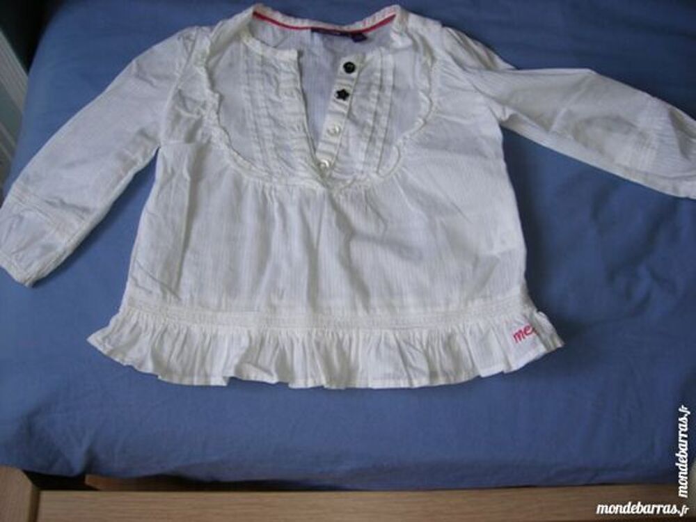 TUNIQUE MEXX BLANCHE 9/12 MOIS Vêtements enfants