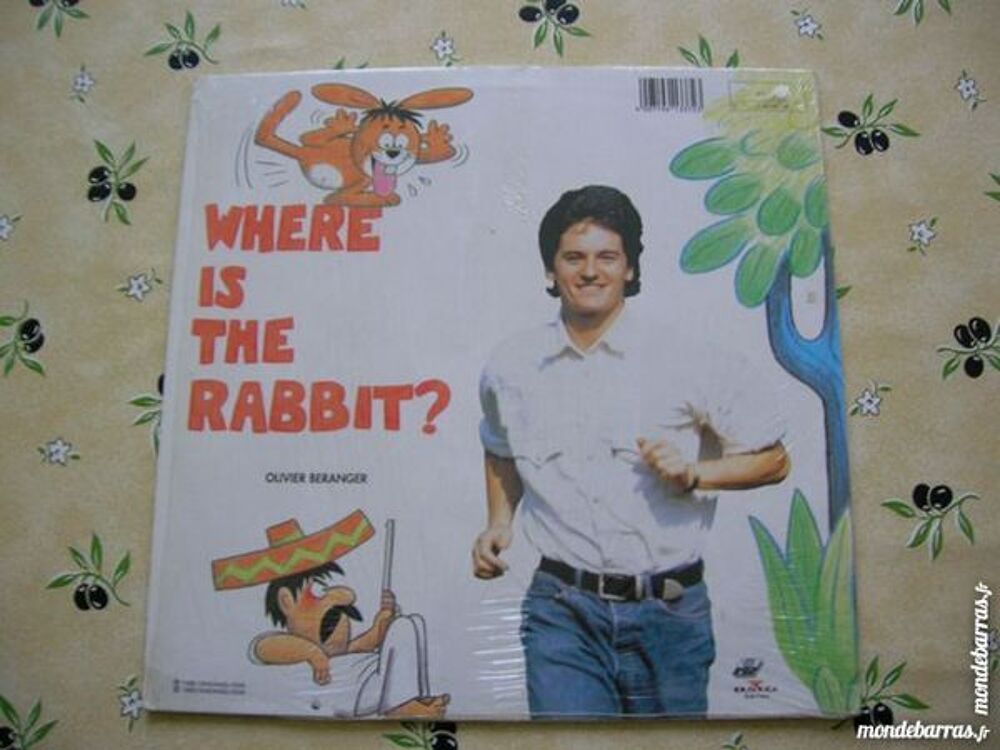 MAXI 45 TOURS OLIVIER BERANGER Where is the rabbit CD et vinyles